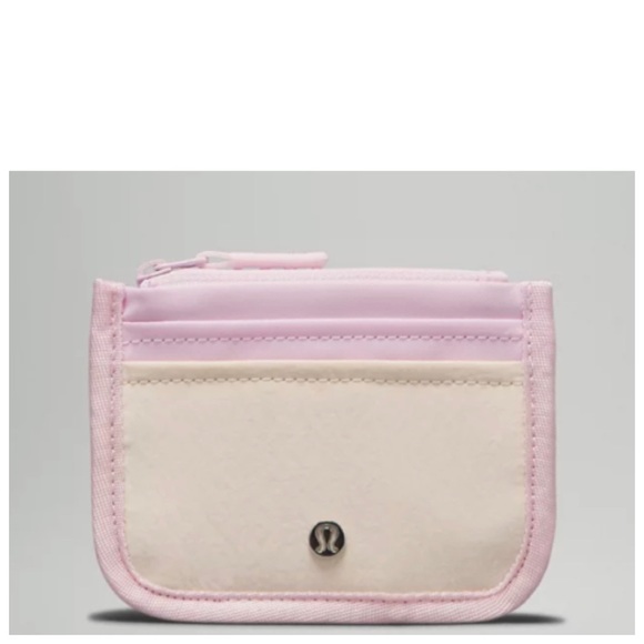 lululemon athletica Accessories - NEW Lululemon True Identity Card Case ~ Meadowsweet Pink/White Opal